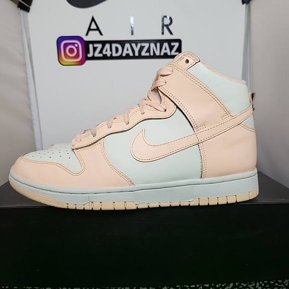 Size 9-Nike Dunk High Crimson Tint-Sail WMNS DD1869-104 (Men's 7.5) CLEAN!! NDS - Picture 11 of 16